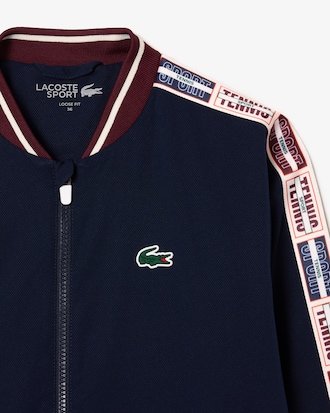 Chamarra Tennis de fibra reciclada elástica