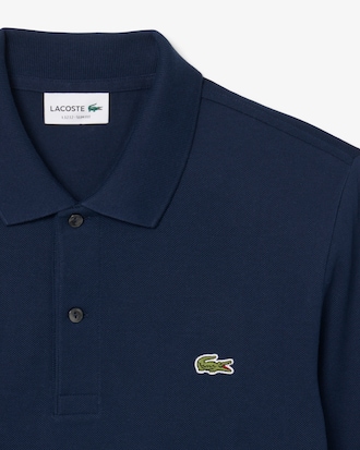 Men's Slim Fit L.12.12 Long Sleeve Polo