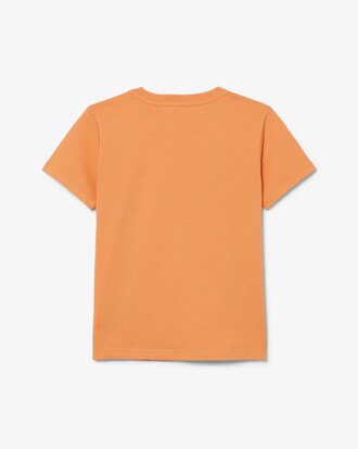 Badge Accent Cotton T-Shirt