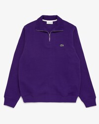 Men's Zip-Up High-Neck Sweatshirt