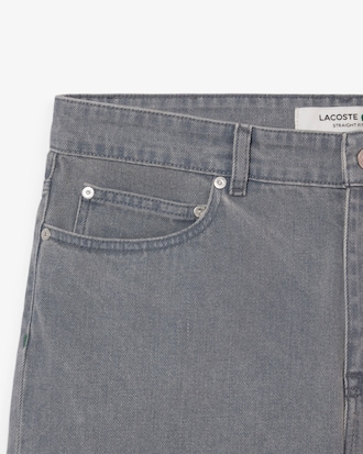 Men's Washed Effect Denim Shorts