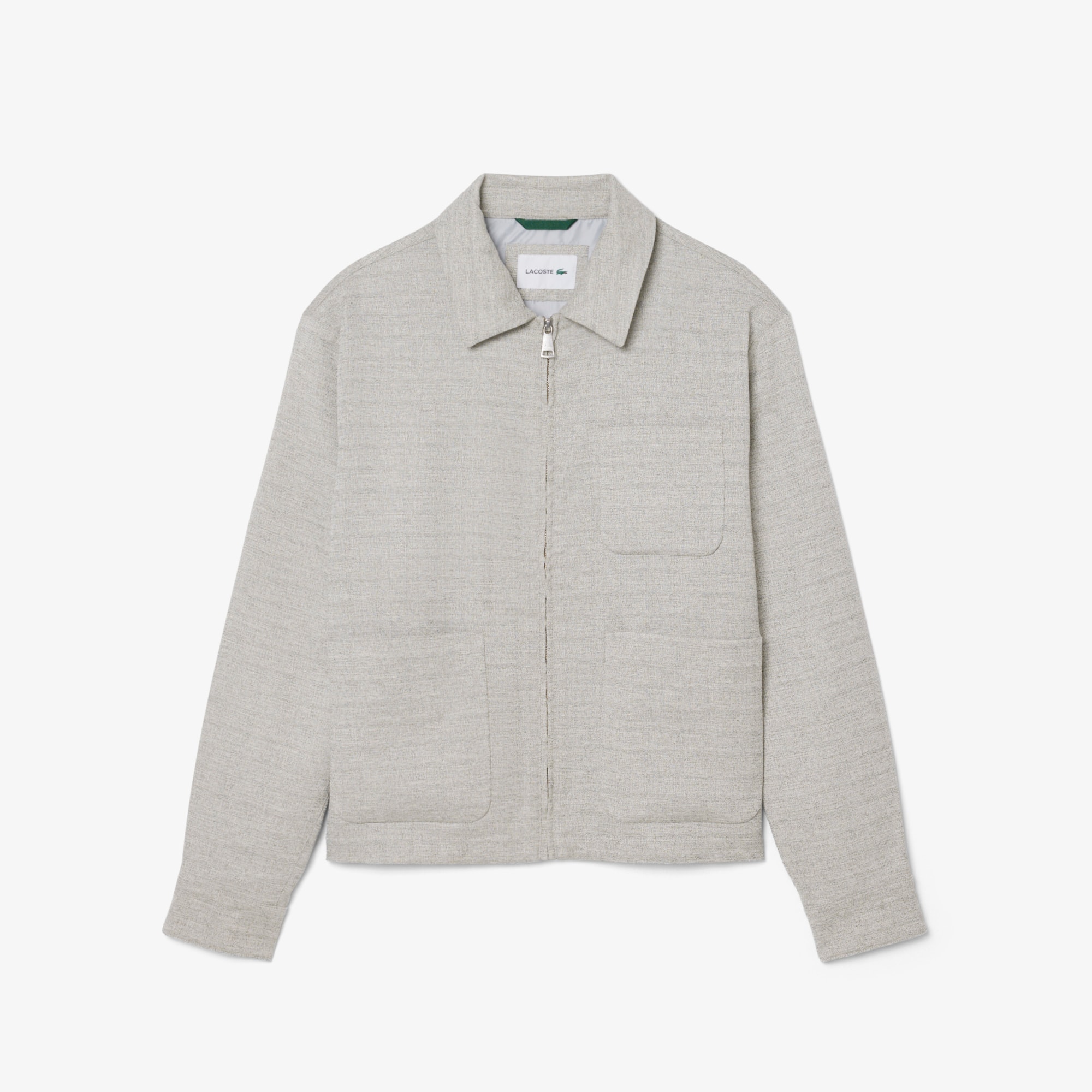 Short Textured Jacket - Jackets & Coats - New In 2026 | Lacoste