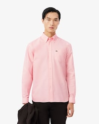 Camisa Oxford De Corte Regular Para Hombre