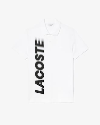 Men's Regular Fit Lacoste Movement Printed Polo