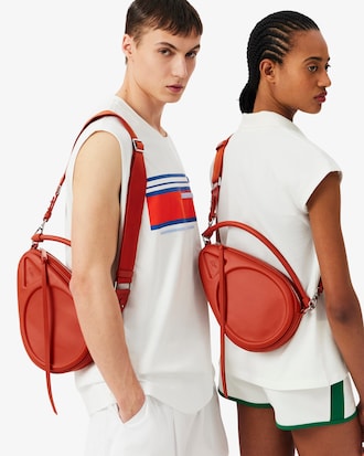 Runway Leather Racket Bag