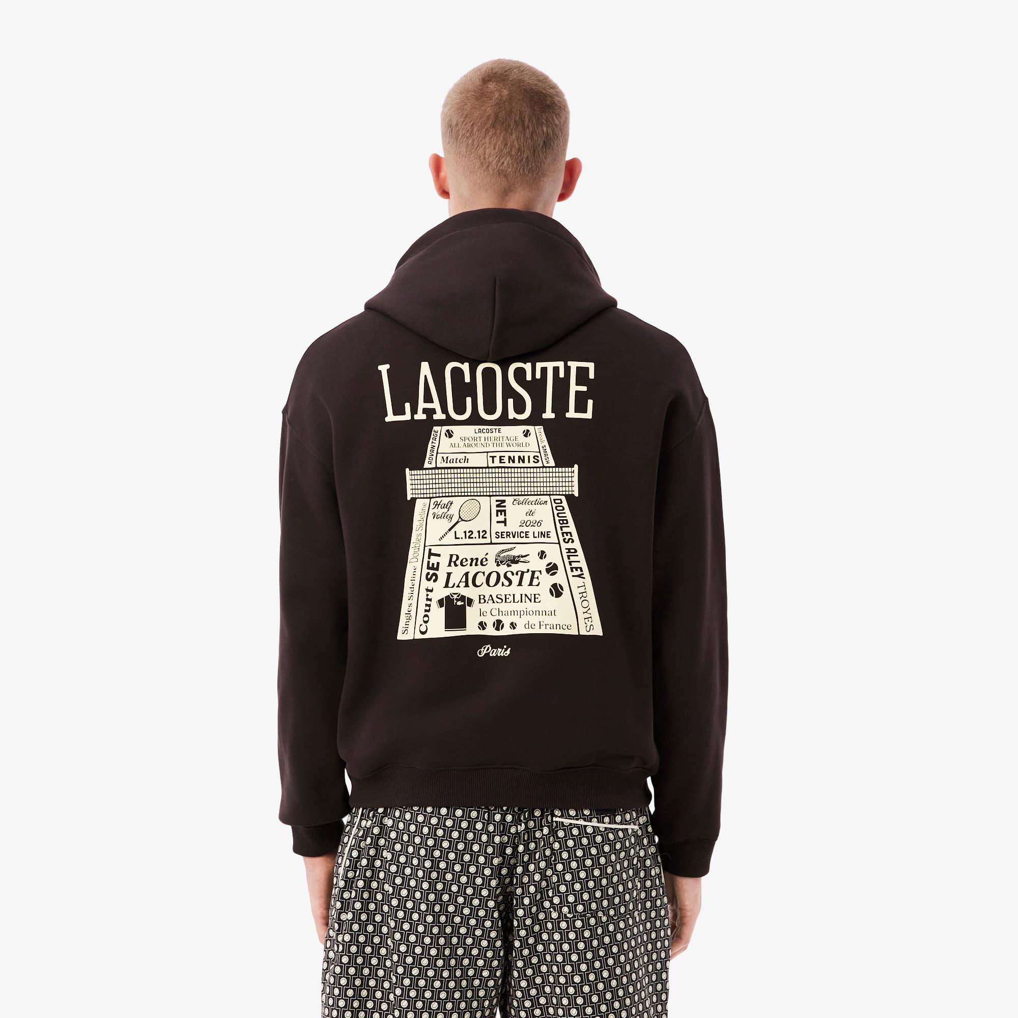 Loose Fit Printed Hoodie - Sweaters & Sweatshirts - New In 2026