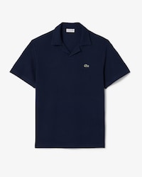 Polo De Algod&oacute;n Y Lino De Corte Cl&aacute;sico