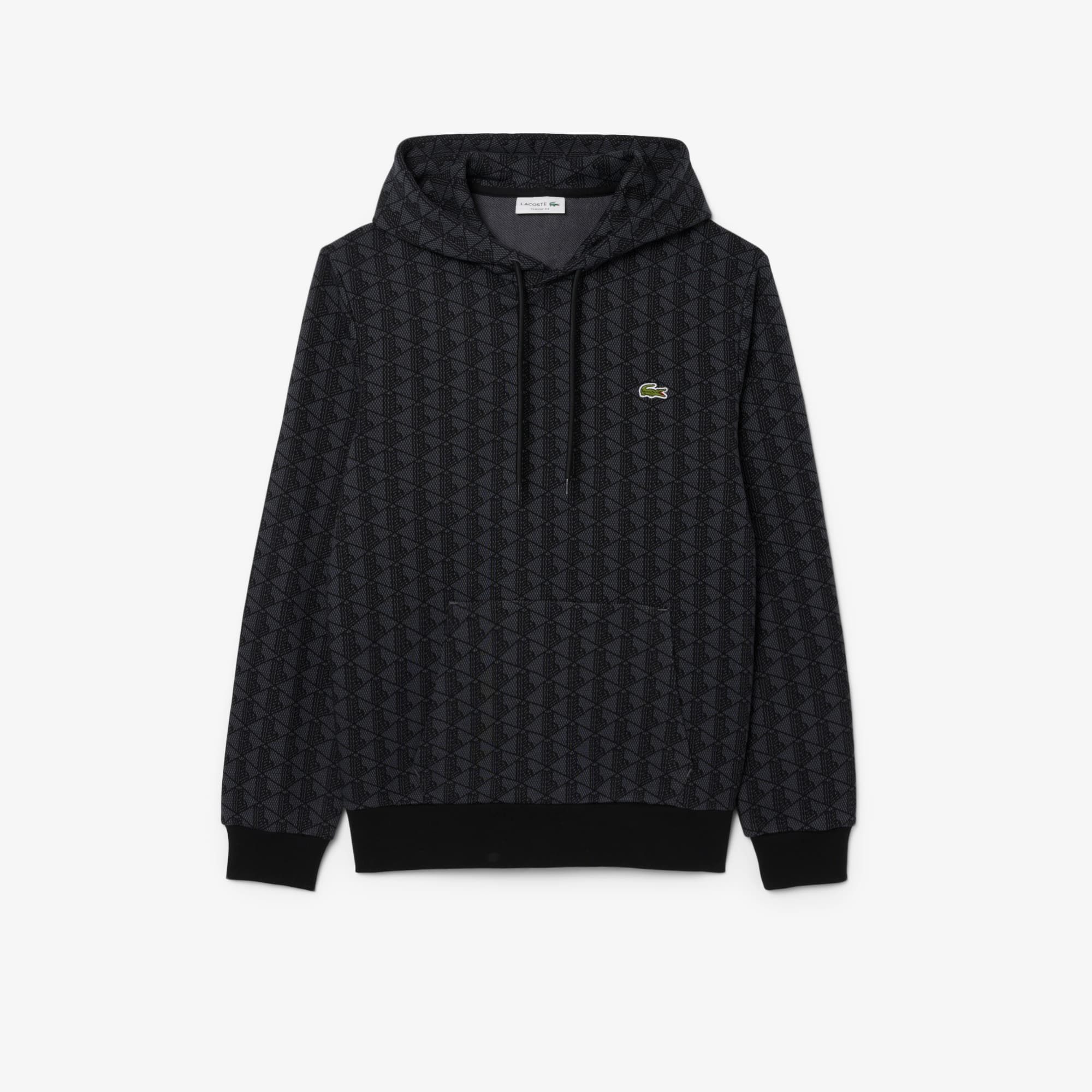 LACOSTE スウェット Men's Monogram Fleece Hoodie - Sweaters & Sweatshirts - New In