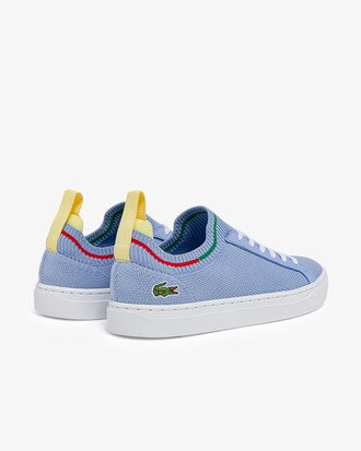 Juniors' La Piqu&eacute;e Textile Colour Collar Trainers