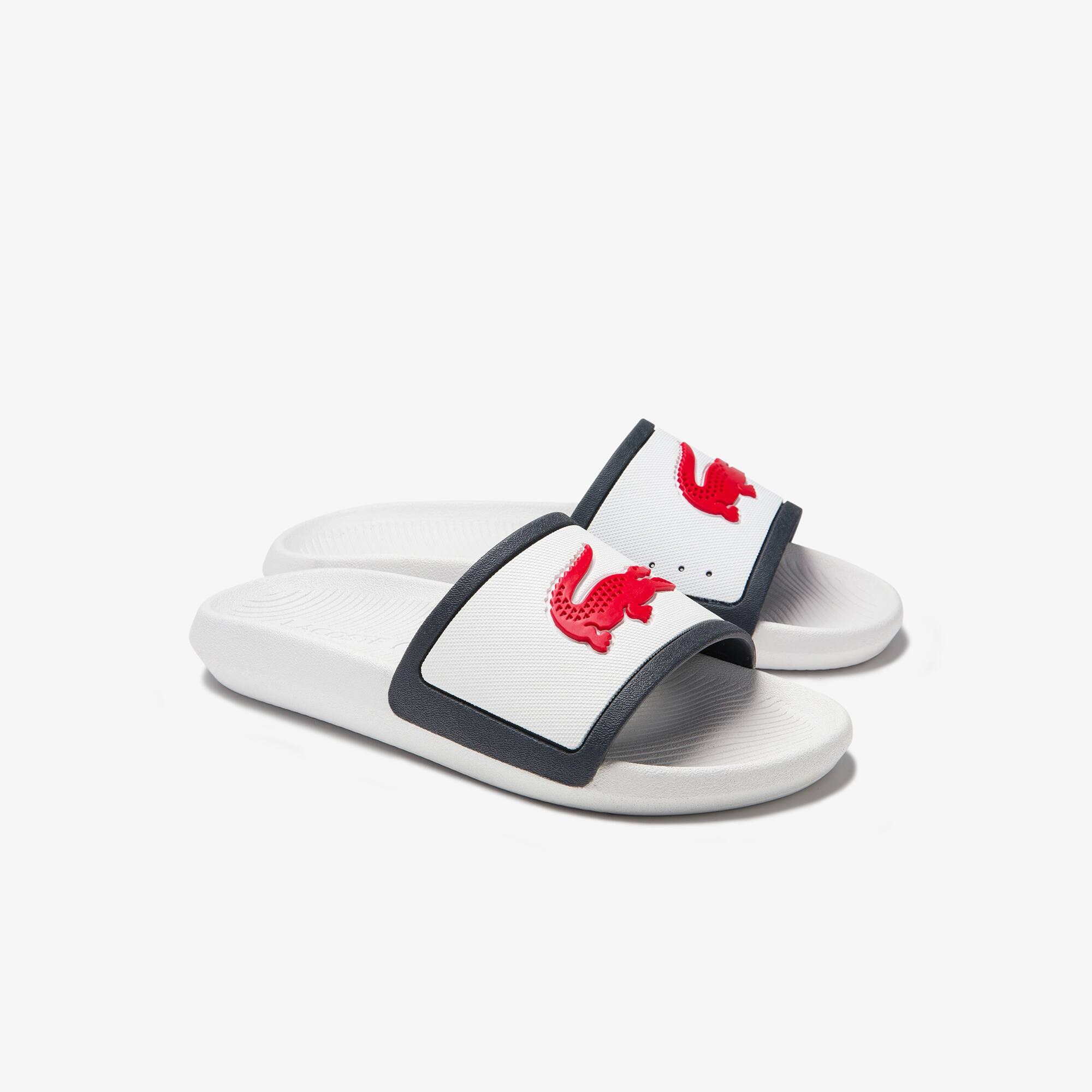 lacoste women slides