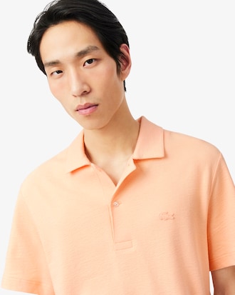 Classic Fit Textured Polo