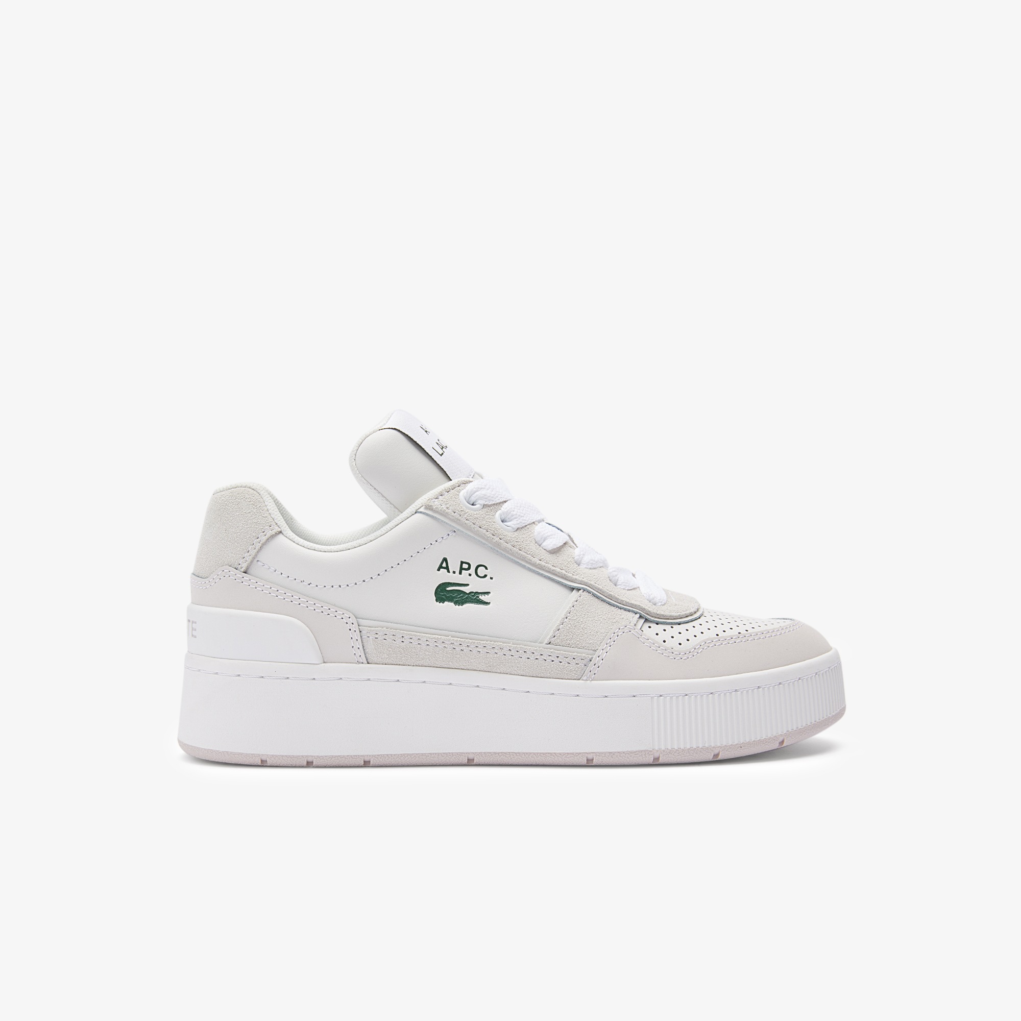 Women's Ace Clip Lacoste x A.P.C. Leather Sneakers All Women's Shoes