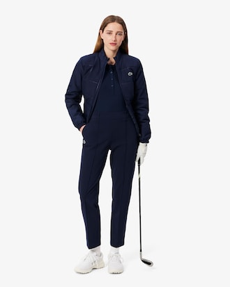 Women's Slim Fit UV Protect Stretch Golf Polo