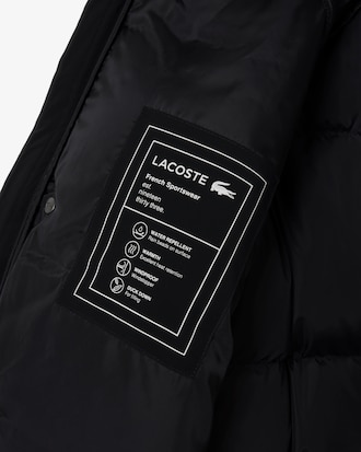 Men's Long Water-Repellent Down Jacket
