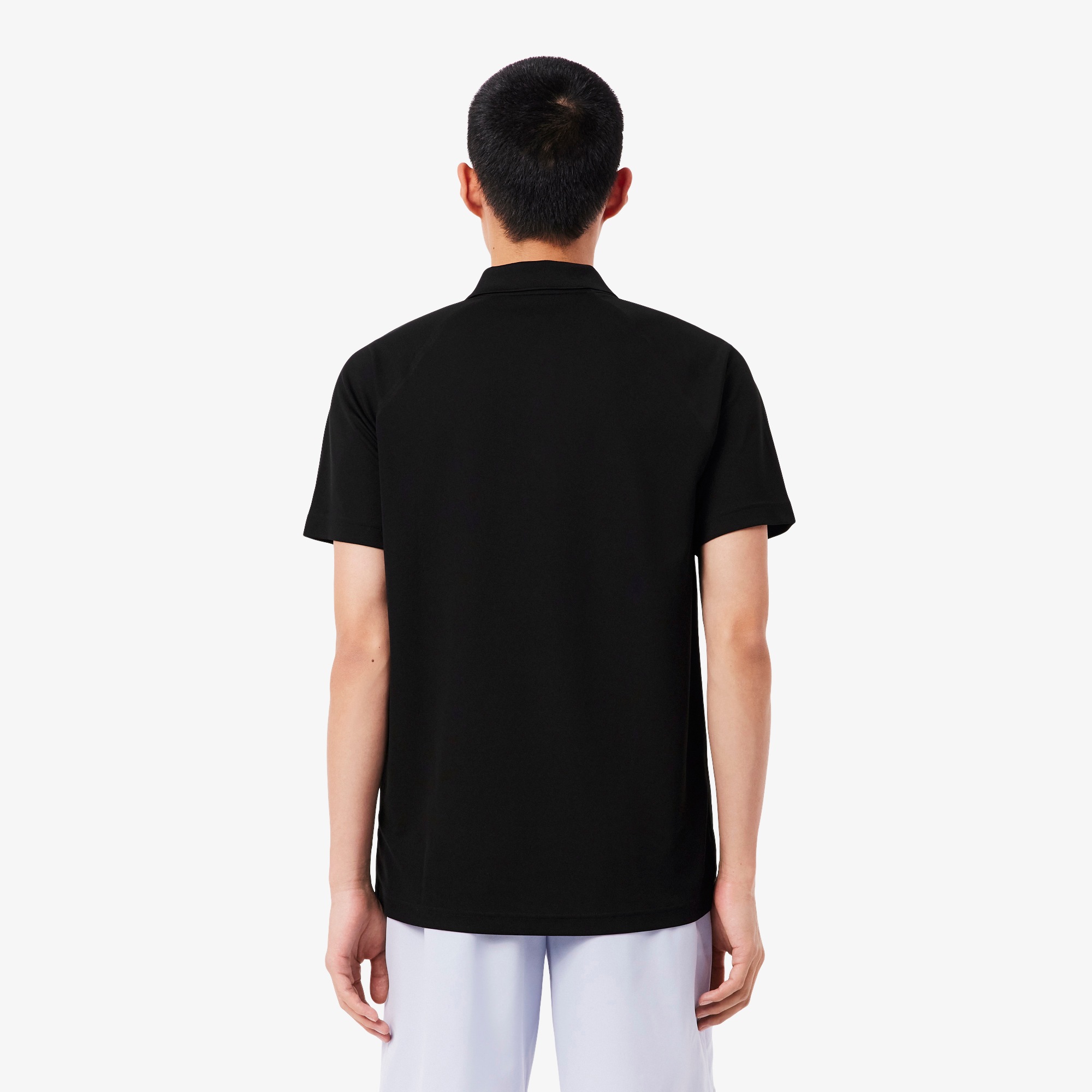 Men's SPORT Breathable RunResistant Interlock Polo Shirt LACOSTE