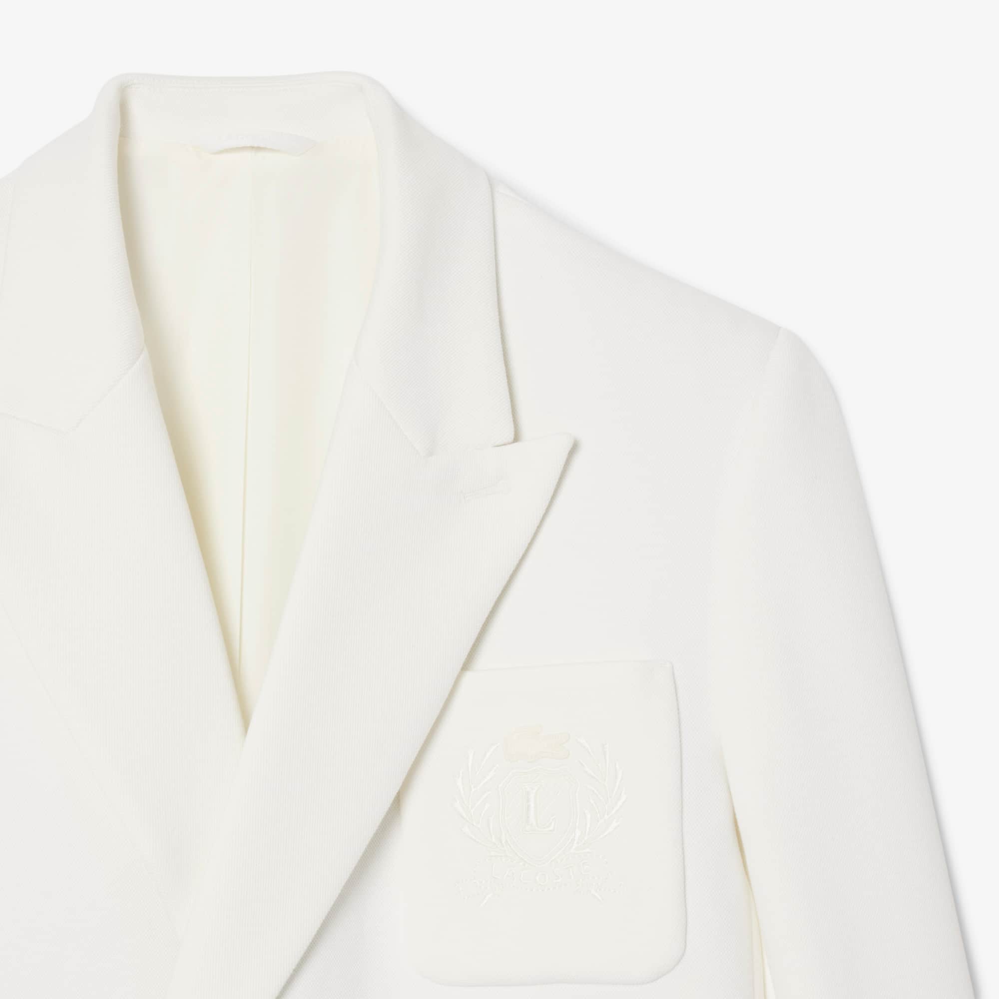 Men's Double Breasted Embroidered Heritage Badge Blazer - Jackets