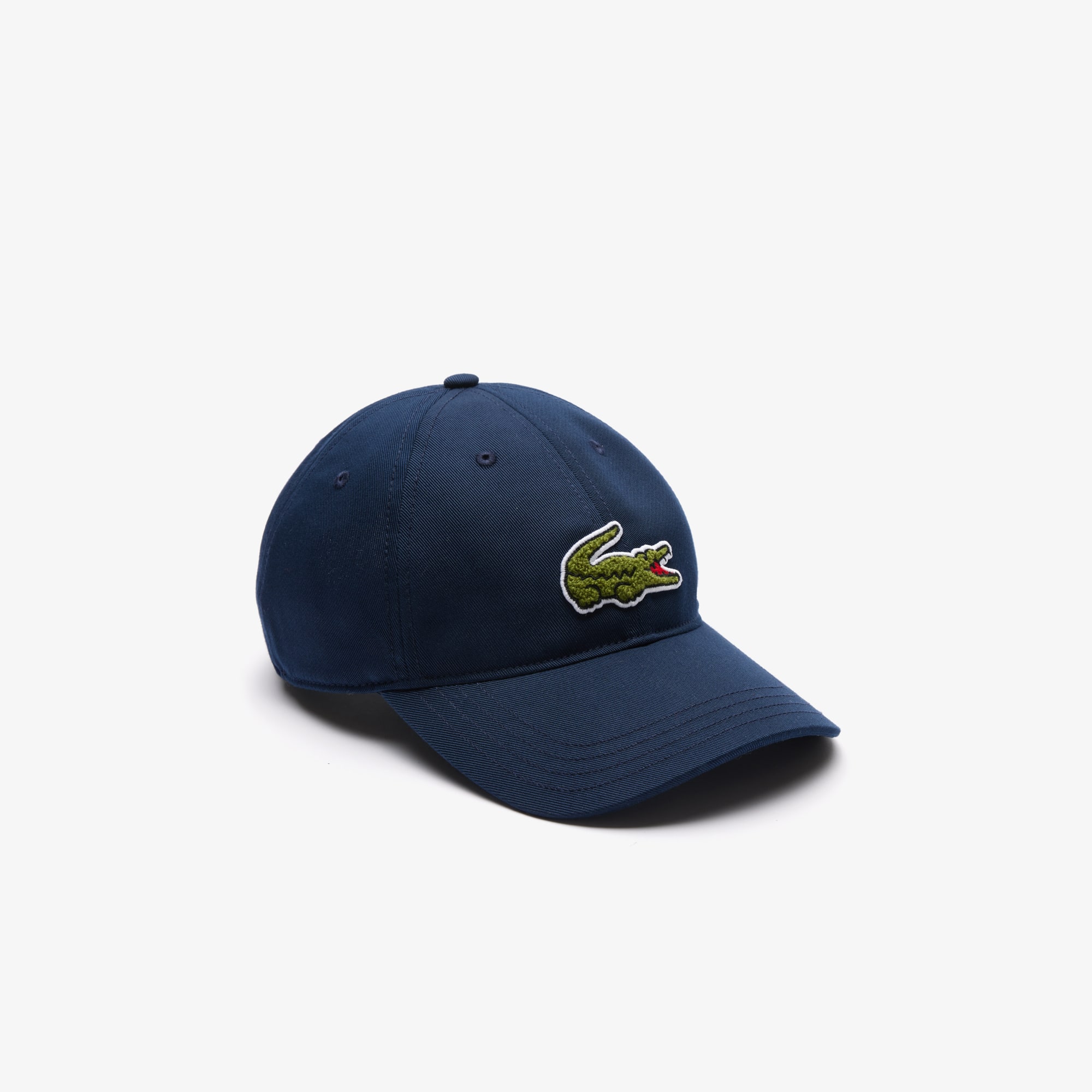 Unisex Crocodile Badge Cotton Twill Cap - Caps & Hats - New In