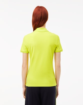 Women's L.12.D Slim Fit Stretch Mini Piqué Polo