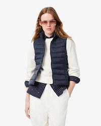 Water-Repellent Quilted Down Vest