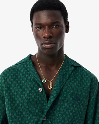 Men's Runway Print Pajama Shirt