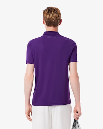 Polo de tenis estampado Ultra seco de corte entallado