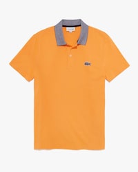 Men's Contrast Neck Cotton Polo