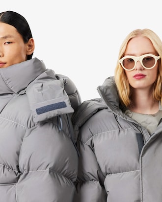 Runway Reflective Puffed Jacket