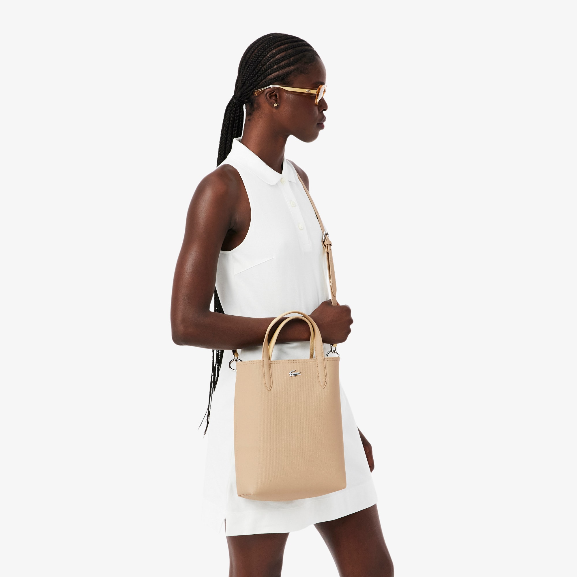 Anna Vertical Reversible Tote - Bags - New In 2026 | Lacoste