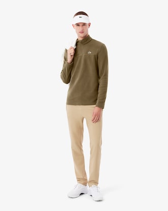 Men's Polar Fleece Quarter-Zip Golf Top