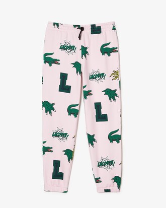 Pantalones Comic Print Lacoste Holiday para Mujer