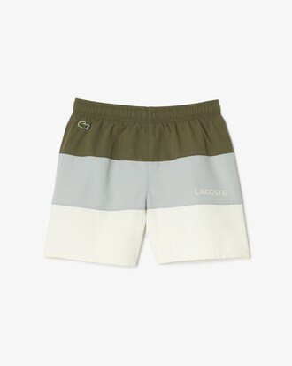 Kids' Colorblock Swim Trunks