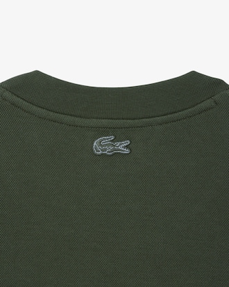 Men's Embossed Logo Piqu&eacute; Sweatshirt