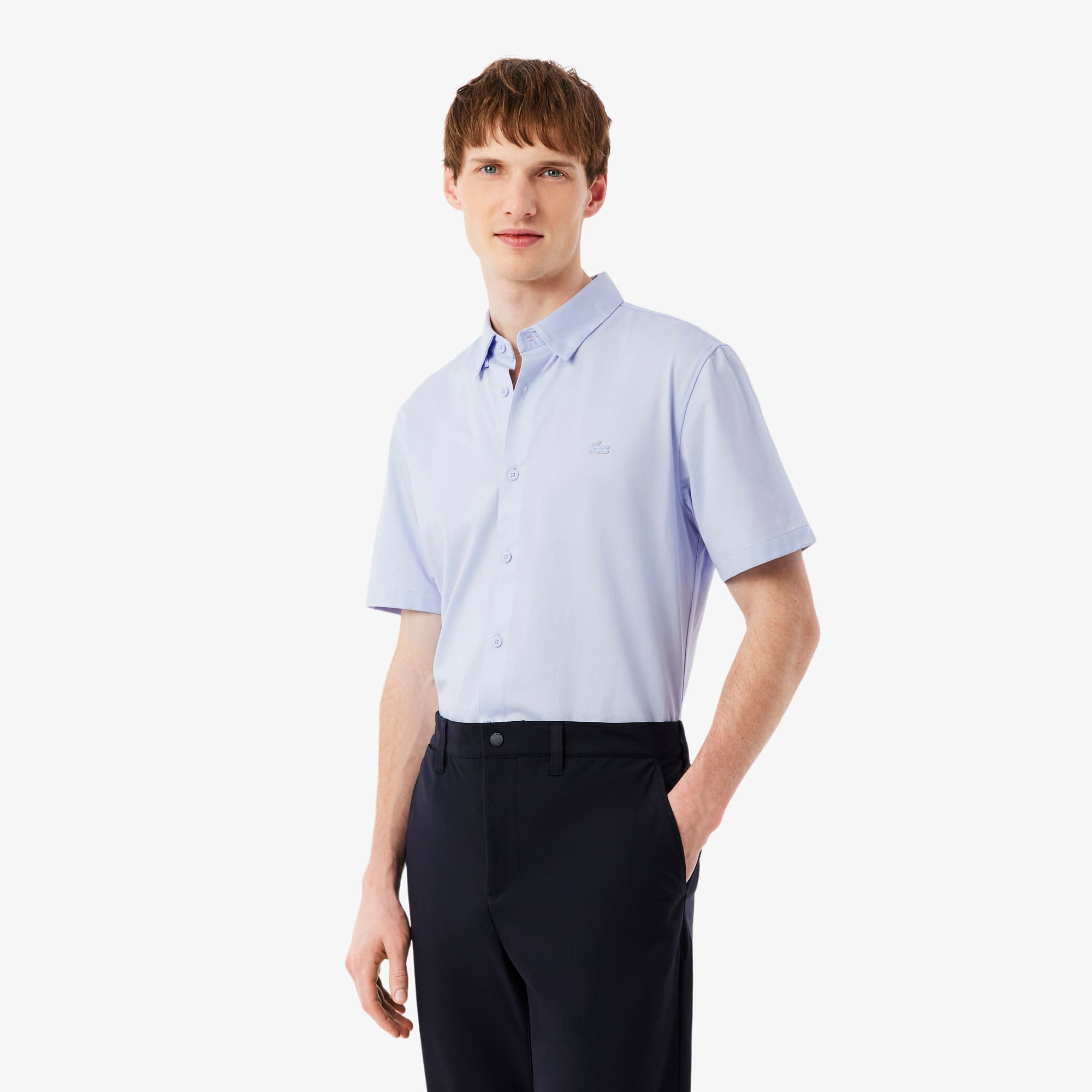 Slim Fit Short Sleeved Shirt