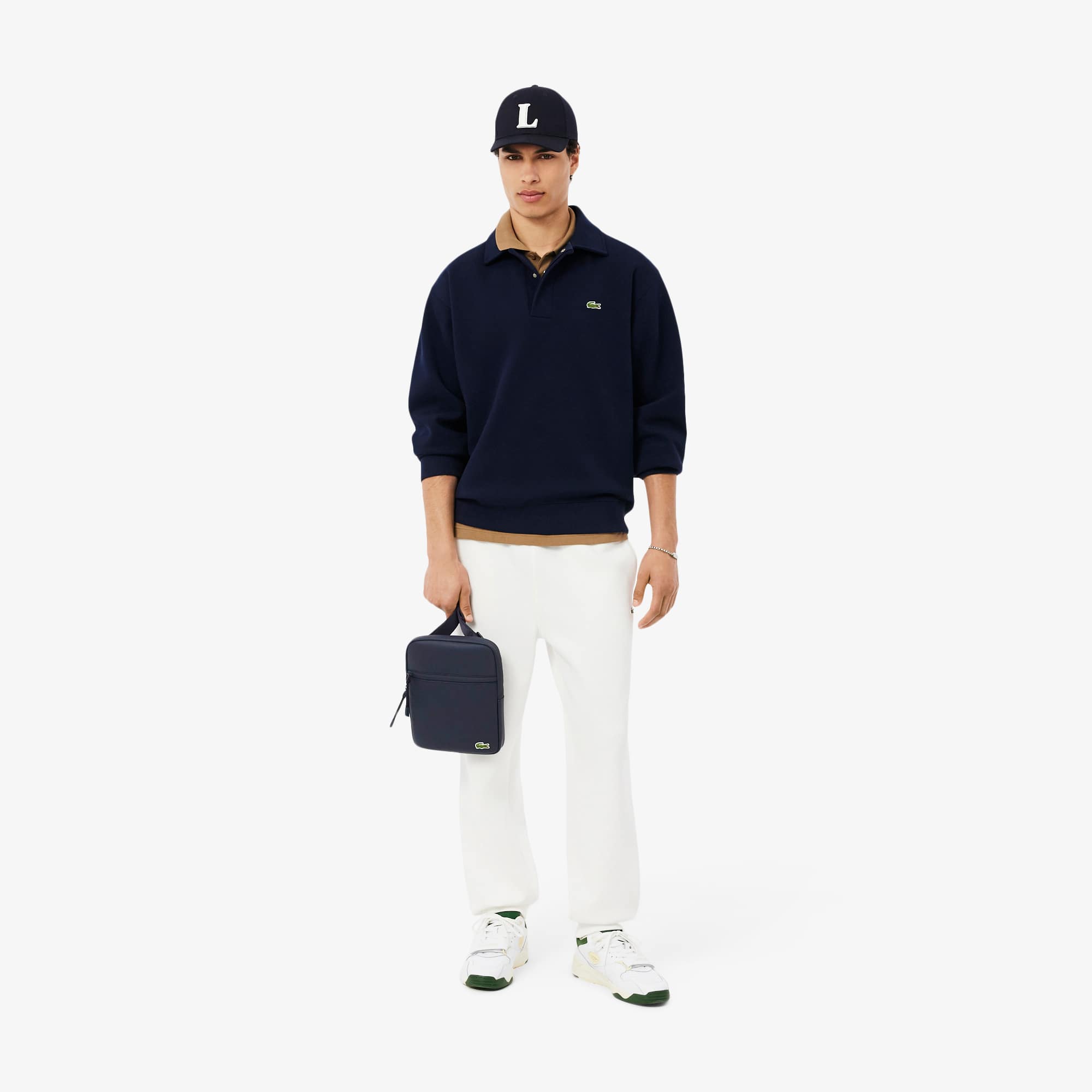 Medium LCST Piqué Satchel - Bags - New In 2026 | Lacoste