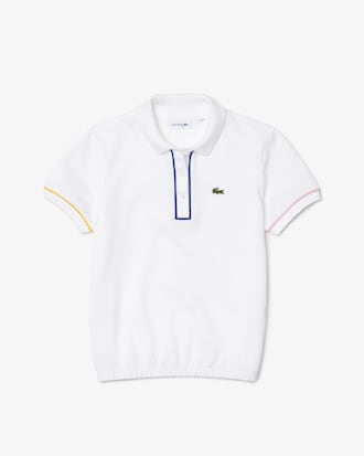 Kids' Elasticized Waist Cotton Piqu&eacute; Polo