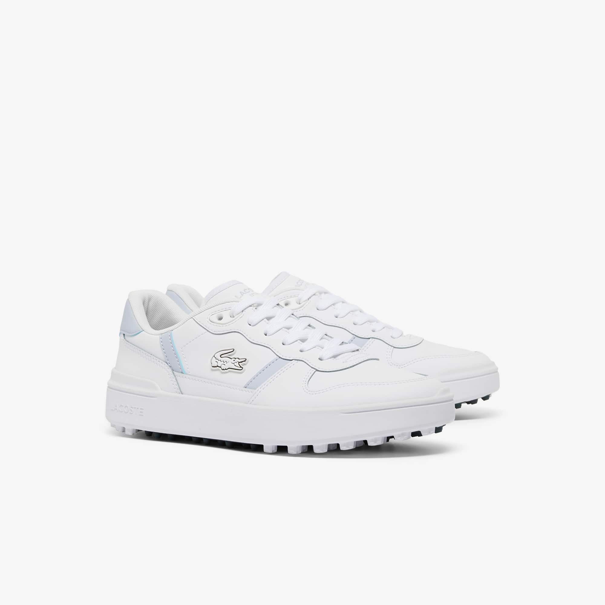 Women's T-Clip Leather Golf Shoes