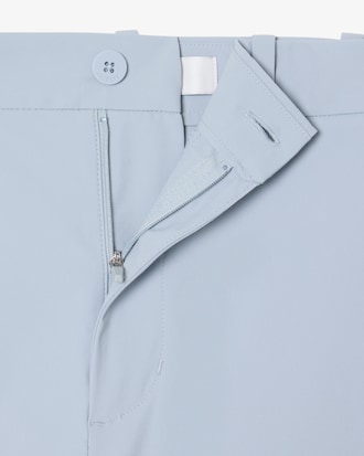 Straight Fit Stretch Bermuda Shorts