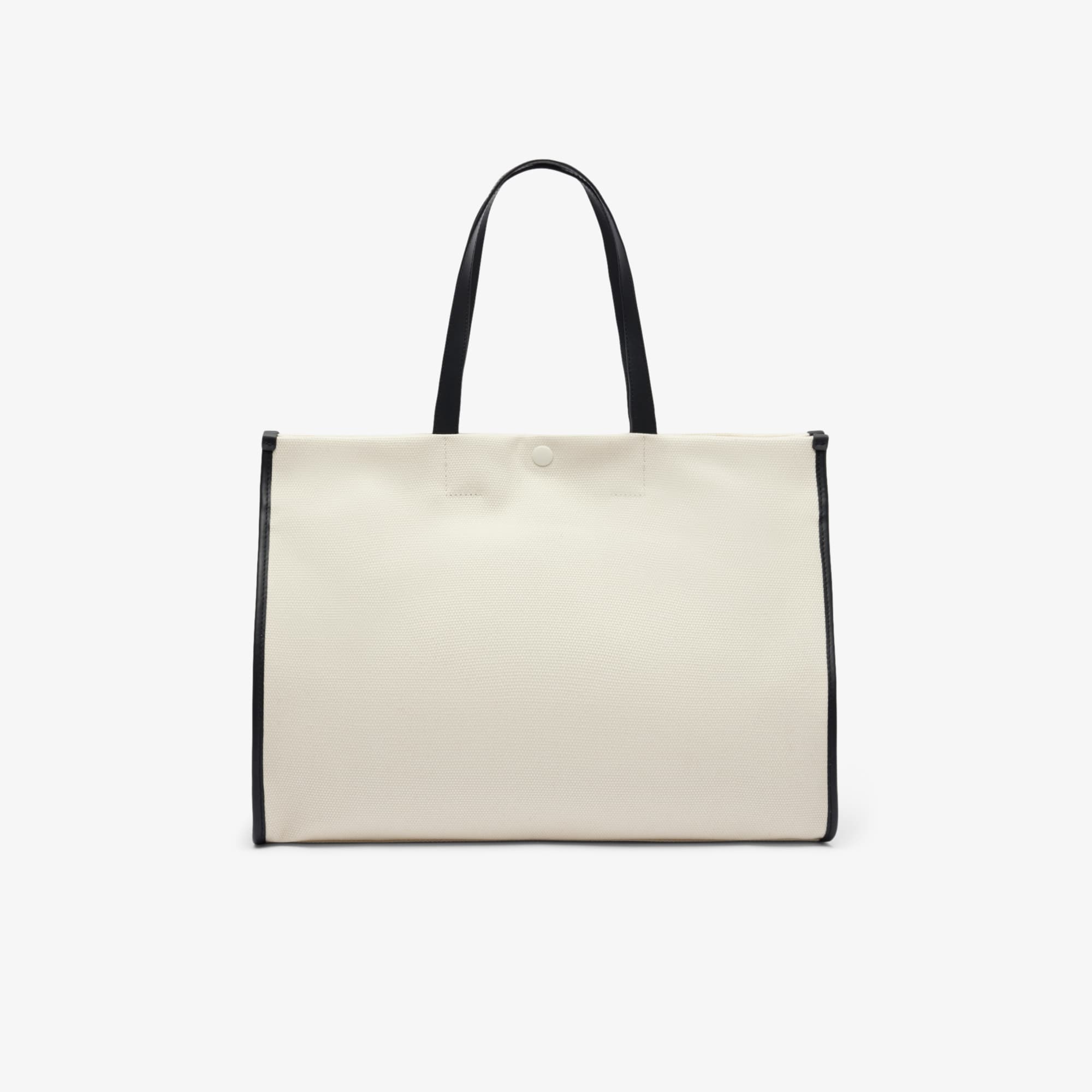 ★LACOSTE★ Public Heritage Canvas Shopper Bag NU4342T55G Q2 Women's Heritage Canvas Branded Thick Cotton Tote - Bags