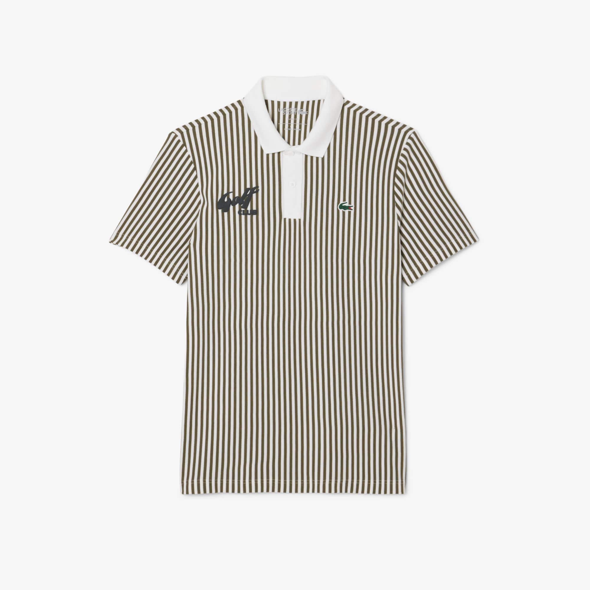 Men's Thermo-Regulating Striped Golf Polo - Polo Shirts - New In