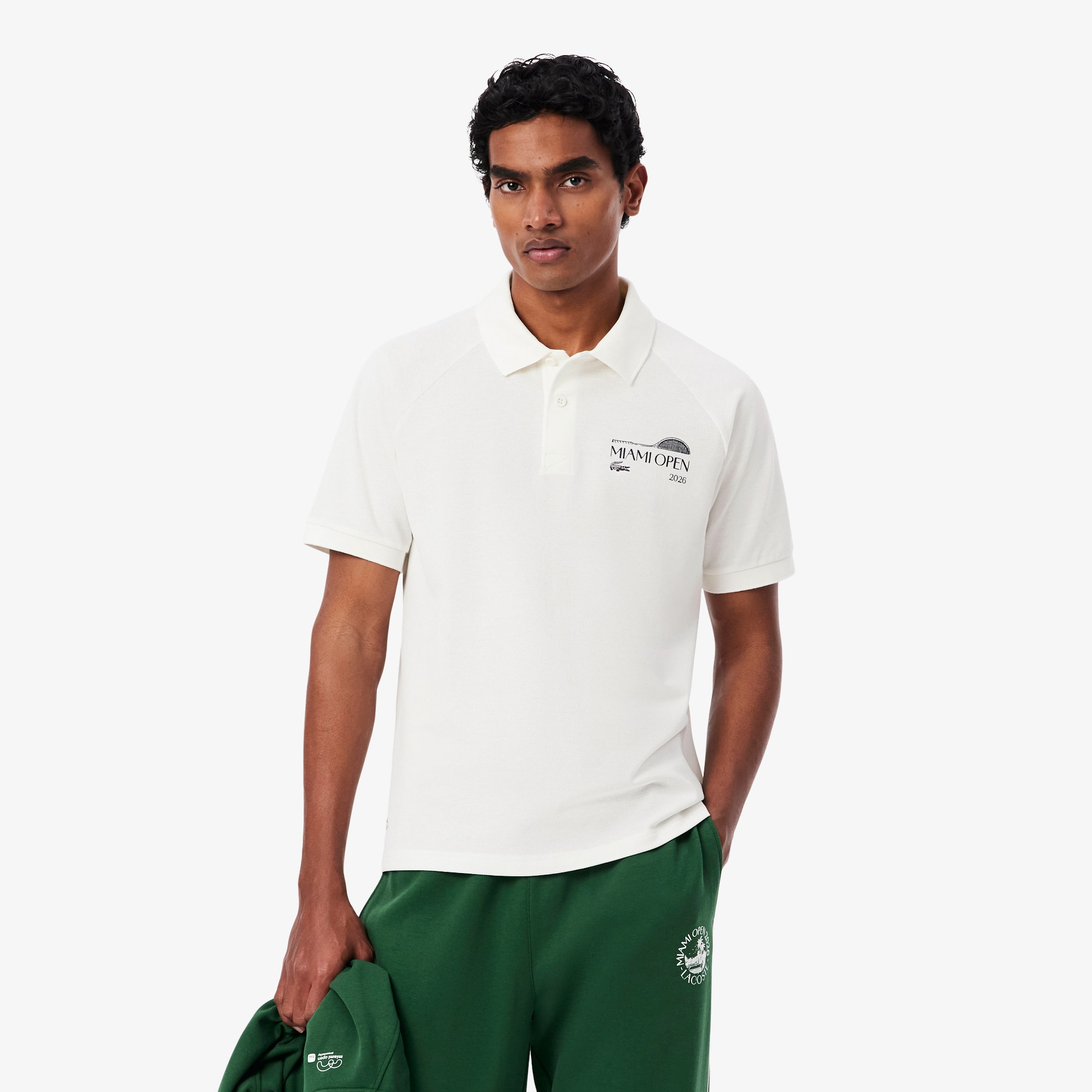 Lacoste Miami Open Edition Petit Piqu&Atilde; Polo  XS