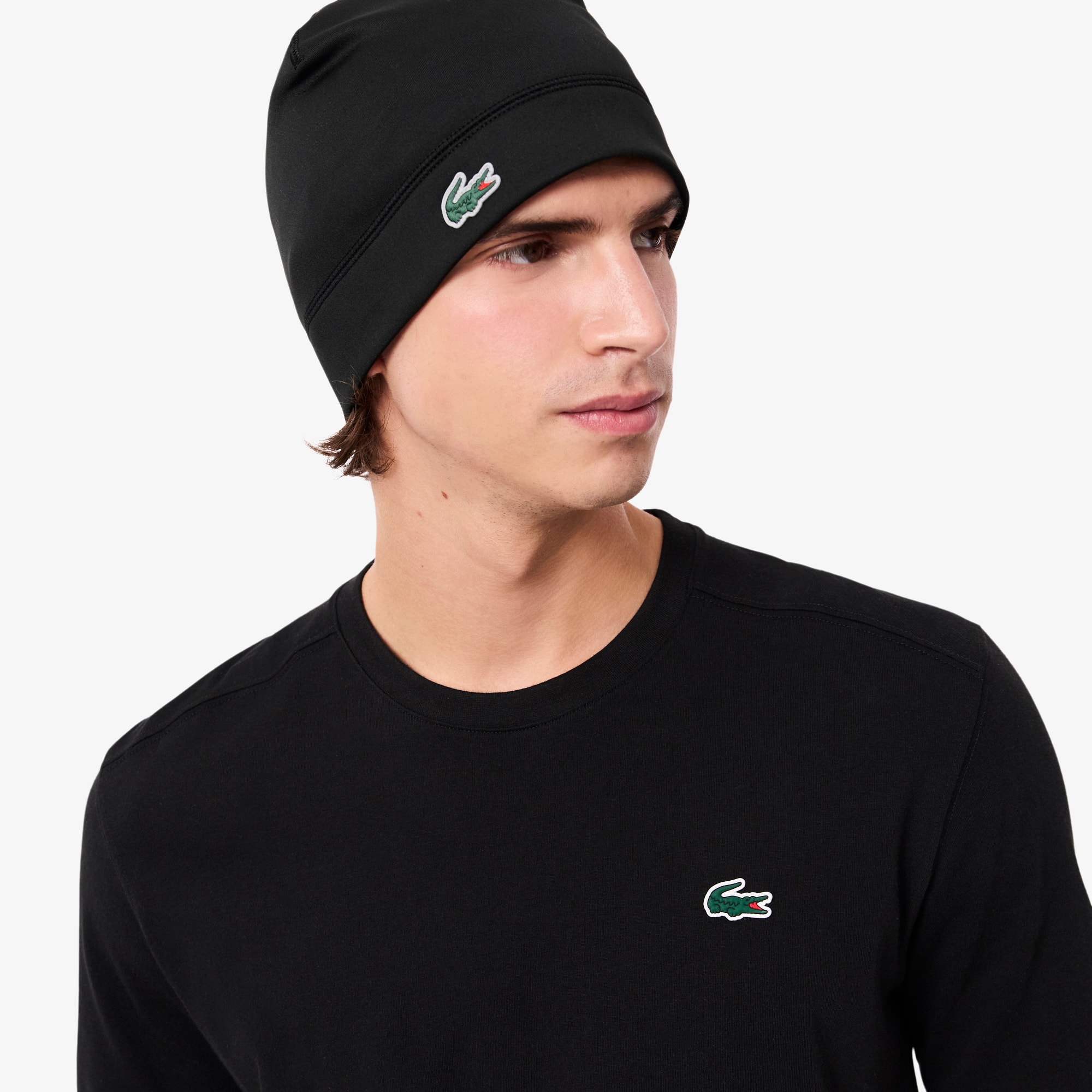 LACOSTE ベレー帽 LACOSTE 帽子 ベレー帽 ベーシックコットンハンチング メンズ