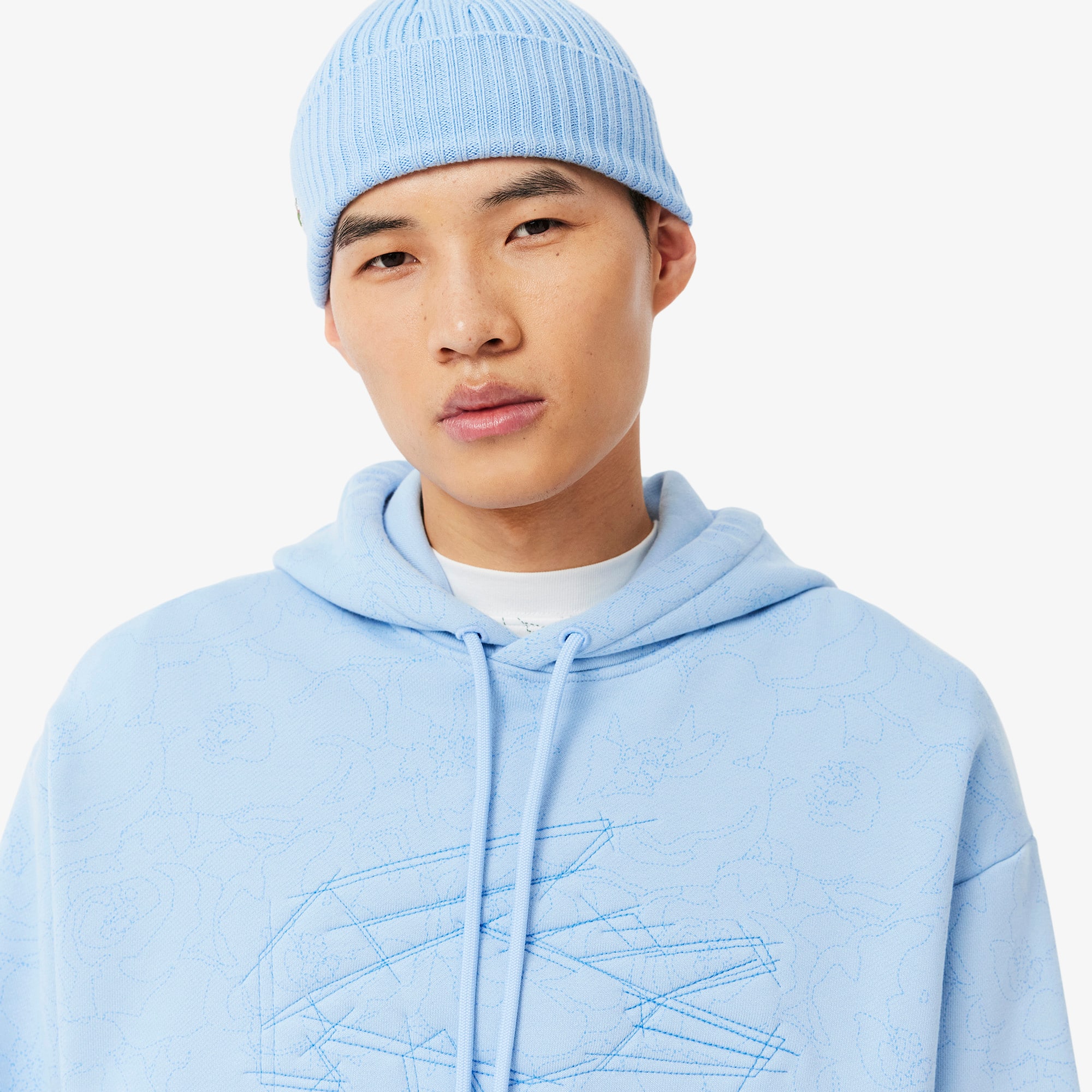 Men's Relaxed Fit Printed Hoodie - Sweaters & Sweatshirts - New In