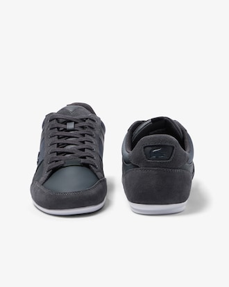 Men's Chaymon Leather Color Contrast Sneakers