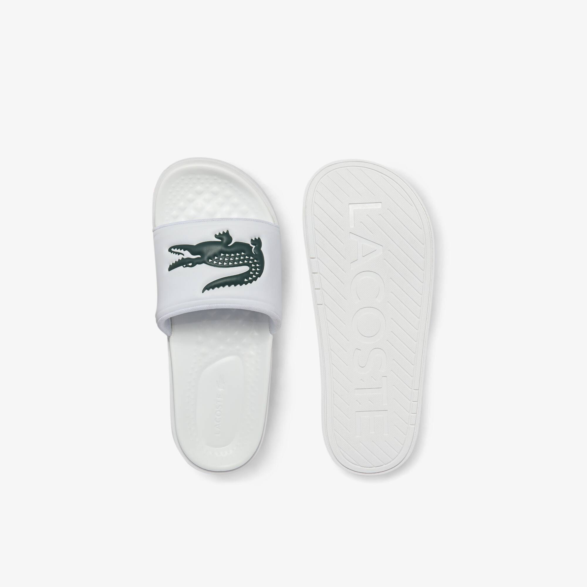 関税込☆【LACOSTE】サンダル DUALISTE SYNTHETIC LOGO STRAP Men's Croco Dualiste Logo Strap Slides - Slides - New In