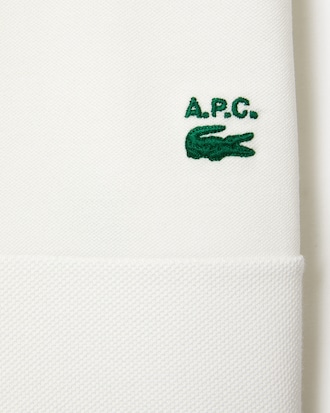 Women&rsquo;s Lacoste x A.P.C. Loose Fit Contrast Crocodile Polo