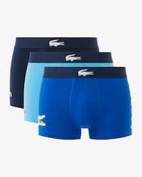Men's 3-Pack Stretch Cotton Trunks