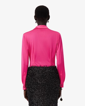 Runway Satin Slim Fit Shirt