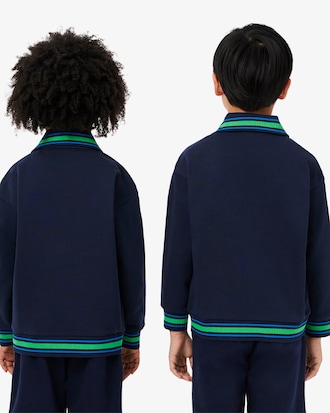 Kids' Button-Down Fleece Sweatshirt
