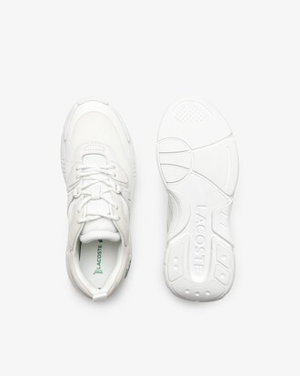 Women's Lacoste LW2 Xtra Leather Tonal Trainers