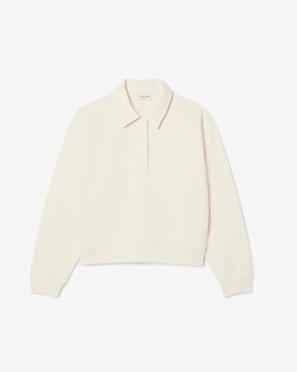 Women's Polo Collar Sweatshirt